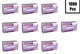 Shamrock NS Latex Exam Gloves MEDIUM CASE - 1000pcs (500 pairs)
