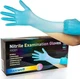 RAXWELL INDUSTRIES LLC RX 301 DISPOSABLE 4 MIL BLUE NITRILE GLOVES100/BXSIZE M