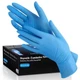 Serenelife 100 Pcs. Soft Industrial Gloves -Nitrile & Vinyl Gloves (small size)