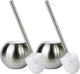 Jagurds Toilet Brush and Holder, 2 Pack, Stainless Steel