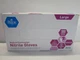 Medpride Powder Free Nitrile Exam Gloves Large Box 100 - Blue (Brand New)