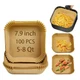 Air Fryer Liners Disposable Compatible with COSORI Air Fryer 6 Qt 100 Pcs