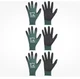 3-MaxiFlex 34-8743 Micro Foam Nitrile Coated ANSI A2 Cut Resistant Gloves size-9