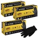 Heavy Duty Black Nitrile Disposable Gloves 6 Mil Latex Free Powder Free Textured