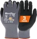 MaxiFlex Ultimate Gray Foam Nitrile Palm Coated Work Mechanic Gloves, 34-874/M