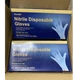 Durable Nitrile Disposable Gloves Powder-Free Medium Size M 1000 Count 5 mil
