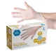 Medpride Medical Vinyl Examination Gloves Powder Free Large -100/Bx MPR-50905