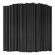 300 Pcs Disposable Drinking Plastic Straws, 8.26" Long, 0.23'' Diameter, Black