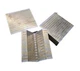 3 Magnetic Transfer Blocks Vee Block Laminated Brass Steel Surface Grinder Chuck