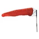 Aerosock Asx2496 Replacement Windsock, Orange, Nylon, 96 In Length, Windsock