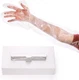 100 Pcs Disposable Dressing Gutting Glove, 35 Inch Shoulder Length Extra Long