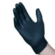 VGuard A16A31 Nitrile Gloves - 1 Box 100CT 5mil Small Black Disposable Gloves