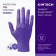 (2)  Kimtech 55080 Disposable Gloves, Size X-Small 6 mil  Nitrile