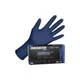 SAS Safety Latex 14mil Blue Glove XL 50-Box #6604-20