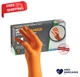 NitriDerm Ultra Nitrile Exam Gloves Size Medium Orange - 100CT