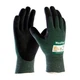 ATG 34-8743/L Maxiflex Cut, Green Engineered Yarn Shell, Blk Nitrile Microfoam G