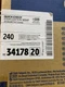 (Case of 240) 24&rdquo;x 24&rdquo; Halyard H100 QUICK CHECK Sterilization Wraps 34178