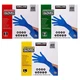 Kirkland Signature Nitrile Exam Powder Free Exam Blue Gloves 400 Ct -Choose Size