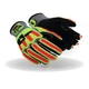 Magid T-Rex Flex Series Ansi A7 Sandy Nitrile Coated Palm Impact Gloves 2 Pairs