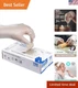 Latex-Free Disposable Gloves in Clear Vinyl - Ideal for Food Prep & Cleaning