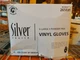 Silver Powder Free Vinyl Gloves-1000ct Xl