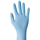 Showa 7500Pfxs Disposable Gloves, Nitrile, 4 Mil, Powder-Free, (Aql)1.5, Blue,