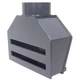 Plastic Supply Pvchs112 Intake Fume Hood, 12" 11 In H