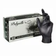 Shamrock Latex Examination Gloves, Black Extra Large (Pack of 100)