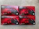 (Lot of 4) Ammex X3 BLACK Industrial Nitrile Gloves Large 100 Counts