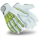 Hexarmor Cut-Resistant Impact Protection Leather Work Gloves Chrome Series 4080