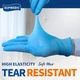 100 Nitrile Gloves Blue Powder Free Latex Free Disposable Pack - Medium Size