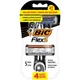 Bic Flex 5 Disposable Razors For Men 4 Count Five Blades Smooth Shave