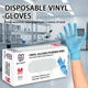 Disposable Blue PVC Gloves - Food Safe Latex & Powder Free All-Purpose Pack