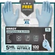 5MIL INDUSTRIAL NITRILE DISPOSABLE GLOVES - Powder-Free - 100 Count - XL
