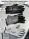 Ansell HyFlex Work Gloves Lot of 3 Size 10 XL Cut Resistant Assorted Models