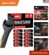 Heavy Duty 6 Mil Black Nitrile Gloves - Disposable, Latex & Powder Free | Mec...