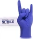 Disposable Nitrile Exam Gloves 100 Pack XL 4mil Powder & Latex Free Food Safe