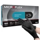 Microflex&reg; MidKnight&trade; Touch 93-735 Nitrile Exam Glove, Large, Black