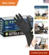 Black Nitrile Gloves, Food Safe Disposable Gloves Latex Free, Rubber Gloves P...