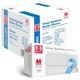 Basic Medical Synmax Vinyl Exam Gloves - Latex-Free  Powder-Free - Medium,
