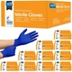 Inspire Nitrile Exam Gloves | The Original Quality Stretch Medium, Blue