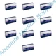 *500-Gloves* Halyard Purple Nitrile-XTRA PF Exam Extended Cuff 12" Small 50601
