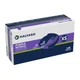 *100-Pieces* Halyard Purple Powder-Free Nitrile Exam Gloves X-Small 55080