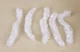 100pcs/set One-off White Color Disposable Headgear Showering/bathing Elastic Cap