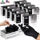 FINITEX - Black Nitrile Disposable Gloves, Exam Gloves, Powder-Free, Latex-Free,