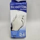 Cara Incorporated Cotton Glove Dispenser Box, White, Large 24 pairs