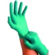 Ansell TouchNTuff 92-600 Nitrile Powder-Free Disposable Gloves, Small, Green