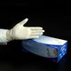 100Pcs Disposable Latex Gloves, S M L, Natural Off-White