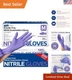 Medical Soft Max Nitrile Disposable Gloves, 200 Ct Latex-Free Powder-Free Che...
