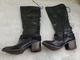 Kohls Women's BOOTS Sz 7.5M Matilda Lace Up Back Fashion Boots  Black 200756 